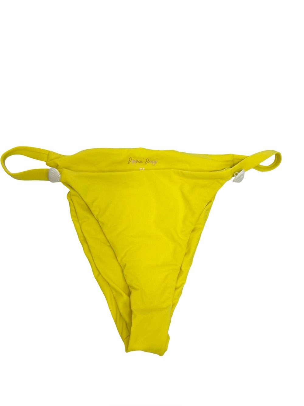Dippin' Daisy's Yellow Harbor
Bikini Bottom With Seashells Size XS